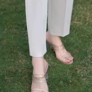 Description: Dyed Pants – Off White