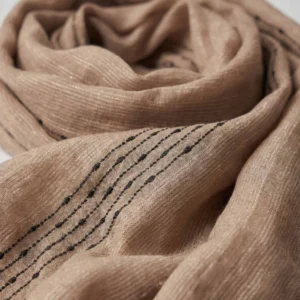 Khaki Women Scarf-443402130