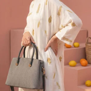 Grey Shoulder Bag – 445522111