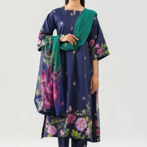 3 Piece – Digital Printed Suit – 42601243
