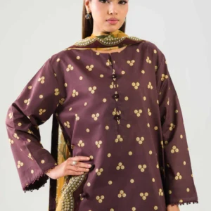 3 Piece – Digital Printed Suit – 42601254